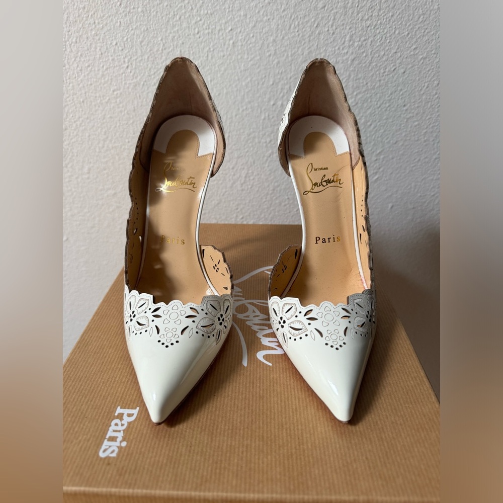 Christian Louboutin limited heels BN size 38 1/2 - Picture 5 of 12
